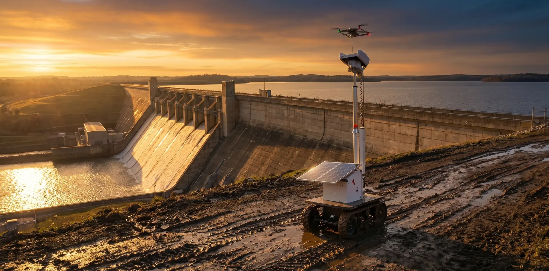 ATLAS™ intelligent inspection platform deployed at dam infrastructure